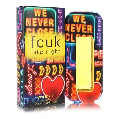 FCUK Late Night by French Connection Eau De Toilette Spray 3.4 oz