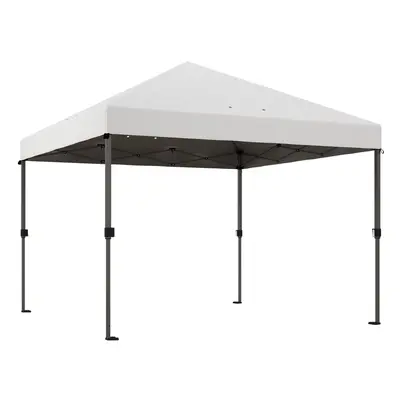 Outsunny x 3(m) Pop Up Gazebo, Instant Shelter with 1-Button Push, White