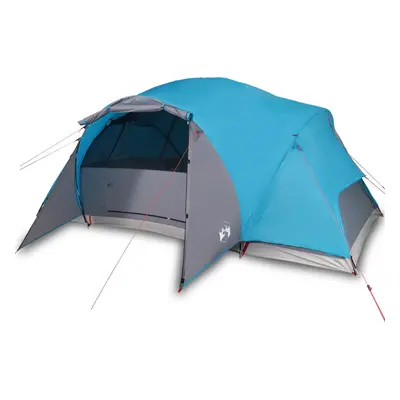 vidaXL Family Tent Crossvent 8-Person Camping Tent Dome Tent Blue Waterproof