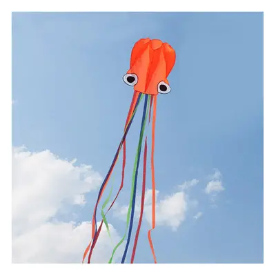 () 4m Octopus Soft Flying Kite with 200m Line Kite Reel Colors