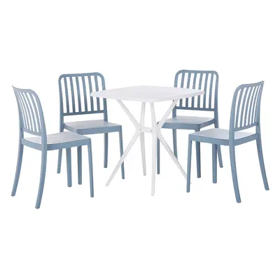 Dining Set for SERSALE 70x70x77 cm Blue