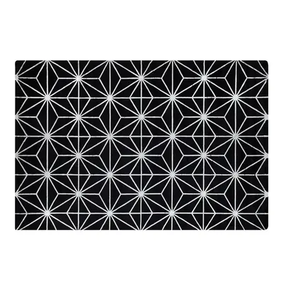 Viscose Area Rug x cm Black SIBEL