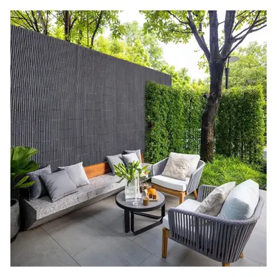 (Dark Grey, 180cm W x 300cm L) Sun-blocked Privacy Fence Screen Panels