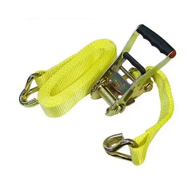 Faithfull Ratchet Tie-Down 8M X 50Mm Trucker Breaking Strain 4000Kg