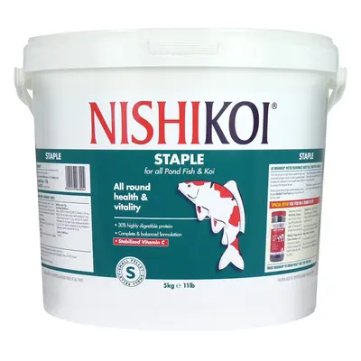 Nishikoi Staple Food Small Pellets 5kg 5000g