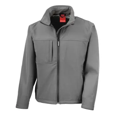 (3XL, Workguard Grey) Result Mens Softshell Premium Layer Performance Jacket (Waterproof, Windpr