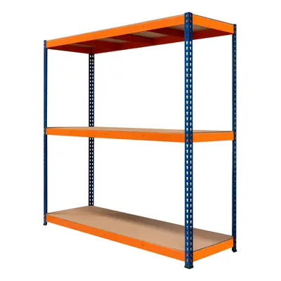 (3) Warehouse Racking S-Rax Shelving Heavy Duty Garage