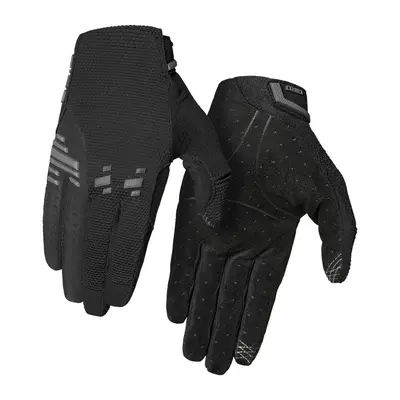 (L, BLACK) GIRO HAVOC DIRT CYCLING GLOVES 2021: PORTARO GREY/GLAZE YELLOW