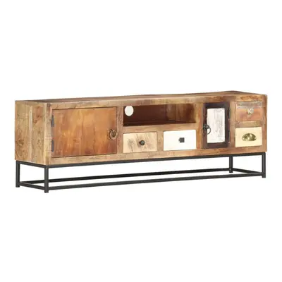 vidaXL TV Cabinet 120x30x40cm Solid Reclaimed Wood Entertainment Centre Stand