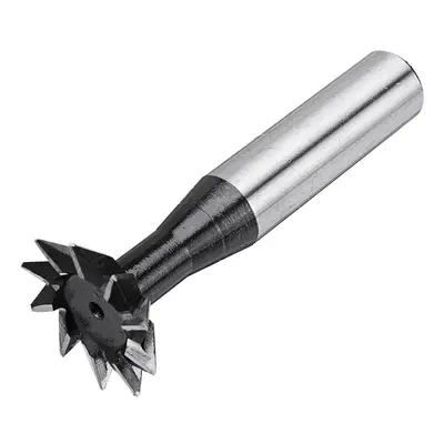 (35mm) Degree 10-35mm Dovetail Groove HSS Straight Shank Slot Milling Cutter End Mill CNC Bit