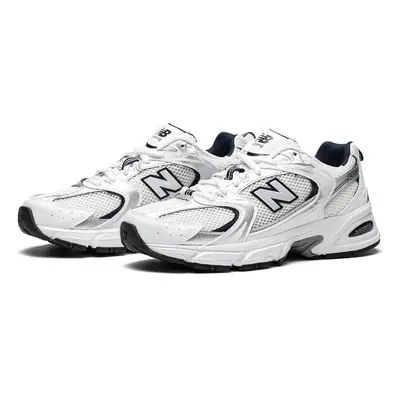 (UK5/EU38/23.5CM) New Balance MR SG White Navy Women Men Shoes Trainers