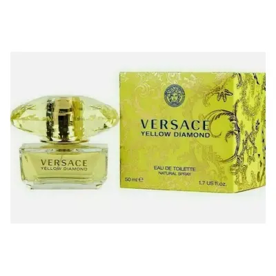 VERSACE YELLOW DIAMOND EAU DE TOILETTE SPRAY FOR WOMEN 1.7 Oz / ml