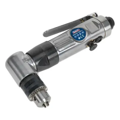 Reversible Air Operated Angle Drill - 1/4" BSP Inlet - 10mm Chuck - RPM