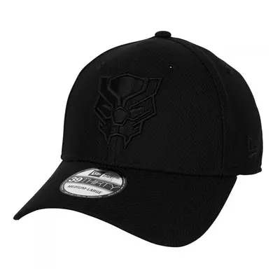 Black Panther 868084-small-med Black Panther Logo Black on Black Era 39Thirty Fitted Hat, Small 