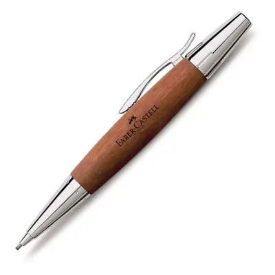 Faber-Castell PROP.PENCIL WOOD/CHROME SHINY BROWN