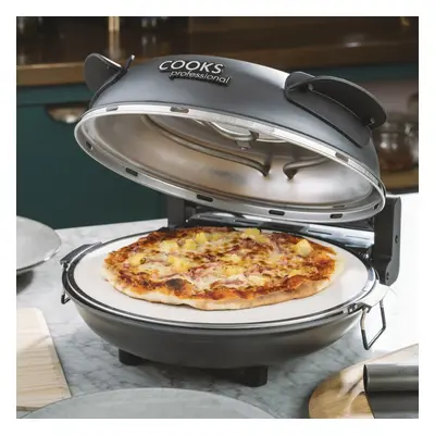 Cooks Professional Pizza Oven Electric Authentic Stone Baked Pizza 30cm inch