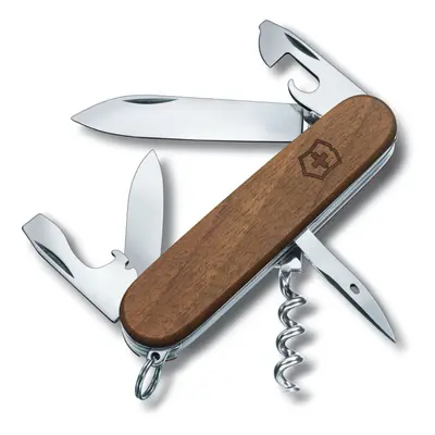 Victorinox Spartan Wood Swiss Army Knife - Walnut Handles - Genuine Swiss Made