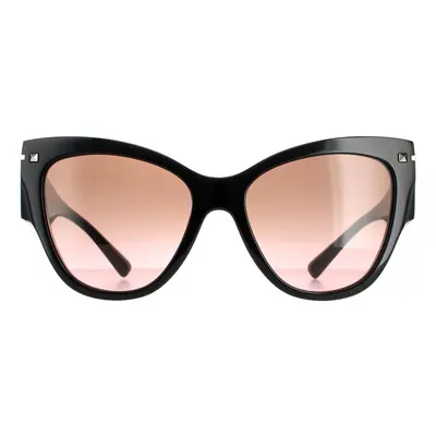 Valentino Sunglasses VA4028 Black Brown Pink Gradient