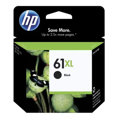 Genuine Original HP 61XL High Yield Black Ink Cartridge CH563WA