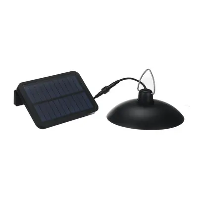 (Black) 260LM Multifunctional Solar Camping Light Waterproof Power Bank Modes Work Lamp Outdoor 