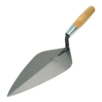 Marshalltown M34105 Brick Trowel Wide London Pattern 10.5" Wooden Handle