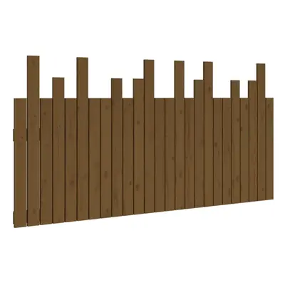 (honey brown, 159.5 x x cm) vidaXL Solid Wood Pine Wall Headboard Bedroom Bed Header Multi Colou