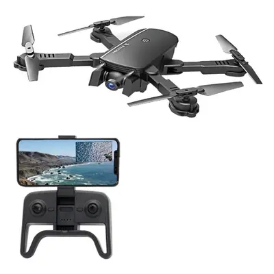 (Black, 1080P) WIFI FPV With 4K Wide Angle Camera Foldable RC Drone Quadcopter RTF