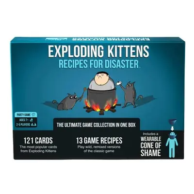 Recipes for Disaster Deluxe Game Set by Exploding Kittens - Card Games for Adults Teens & Kids -