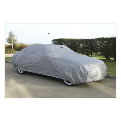 Double Layer Vehicle Cover - x x 1220mm - Side Opening Zips - Large