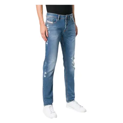 (W32 L32) DIESEL SLEENKER 085AH Mens Denim Jeans Distressed