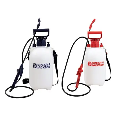 Spear & Jackson Pump Action Pressure Sprayer 5LPAPS 5L ( Pack of 2)