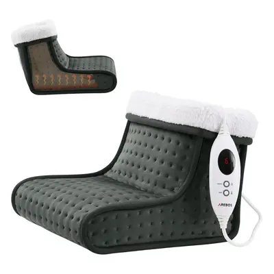 AREBOS Foot Warmer |Electric Foot Heater |Automatic Switch-Off & overheating Protection |incl. L