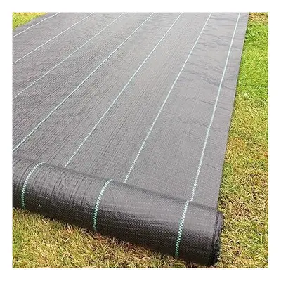 2m x 50m Heavy Duty Weed Control Fabric 100g X2