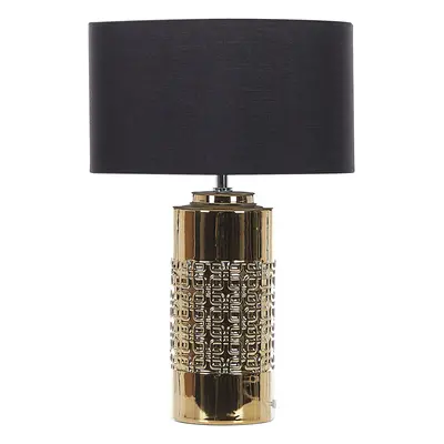 Table Lamp CIMARRON Ceramic Gold