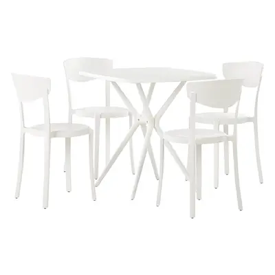 Dining Set for SERSALE/VIESTE White