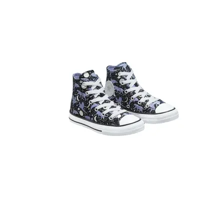 (672370C-10) Converse Constellations All Star Black/Slate/Lilac