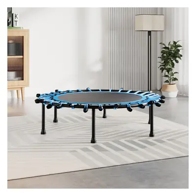 (Black&Blue) 40in Bungee Cords Round Trampoline