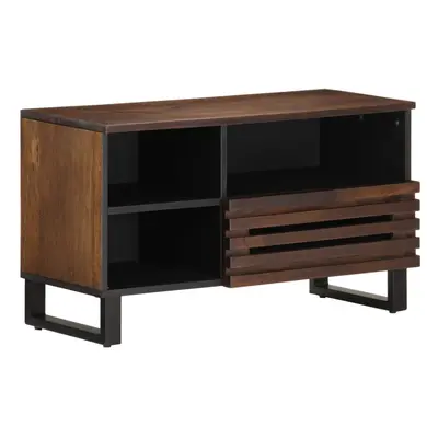 vidaXL TV Cabinet TV Stand Entertainment Centre TV Unit Brown Solid Wood Mango