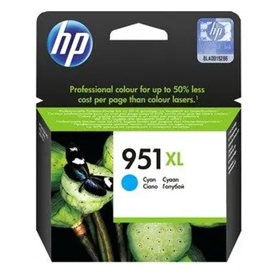 HP 951XL Original Ink Cartridge - Cyan - Inkjet - Pages - Pack