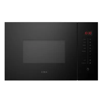 CDA VP400BL Built In Microwave With Grill - Black