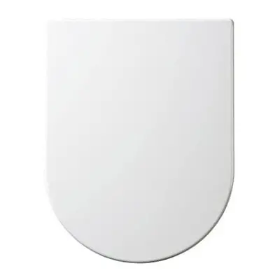 EuroShowers ONE Series Long D Shaped Toilet Seat - Soft Close + Quick Release