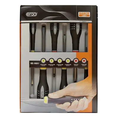 Bahco Ergonomic Screwdriver Set pcs