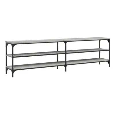 (grey sonoma) vidaXL TV Cabinet TV Stand TV Unit Media Cabinet Engineered Wood and Metal