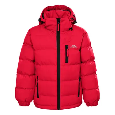 (13, Red) Trespass Boys Tuff Hooded Jacket