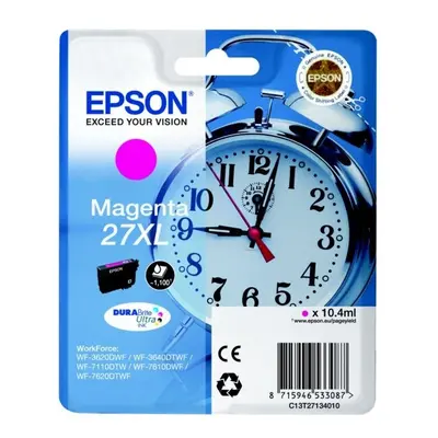 Epson C13T27134012 (27XL) Ink cartridge magenta, 1.1K pages, 10ml