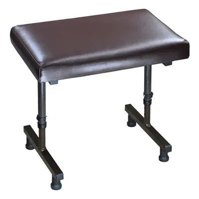 Padded Leg Rest with Wipe-Clean Vinyl Finish - Height Adjustable - 385-535mm