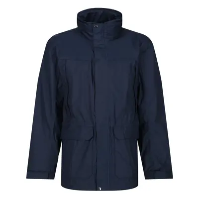 (L, Navy) Regatta Mens Vertex III Waterproof Breathable Jacket