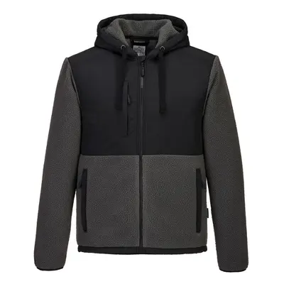 (Black/Grey, M) Portwest KX3 Borg Fleece