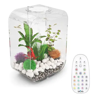 BiOrb LIFE 15L Clear Aquarium Fish Tank with Multi Colour LED Lighting