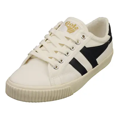 (3) Gola Tennis Mark Cox Womens Casual Trainers in Off White Navy